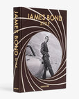 Book titled 'James Bond Style' with a cover featuring a black and white photo of a man by a car.