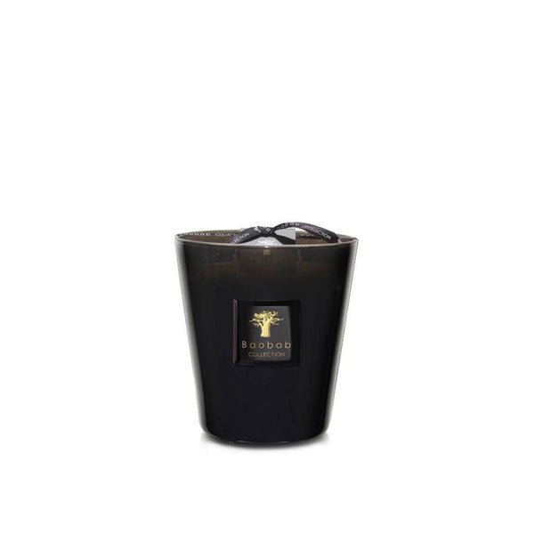 A Baobab Encre De Chine Candle Max 16 MAX16ENC on a white background.
