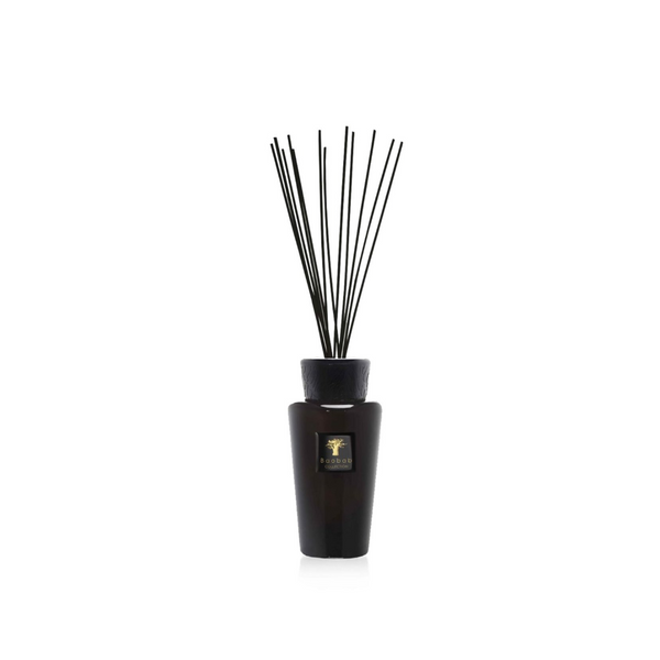 Baobab Encre De Chine Diffuser 500ml DIF500ENC, a luxury home fragrance with woody leather and amber scent, in a sleek black glass bottle, available at Spacio India.