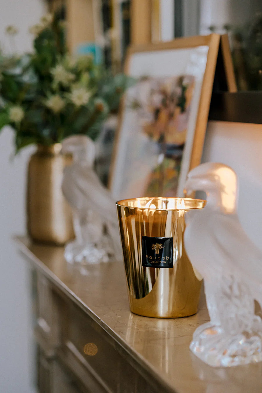 Baobab Aurum Candle Max 16 Spacio India