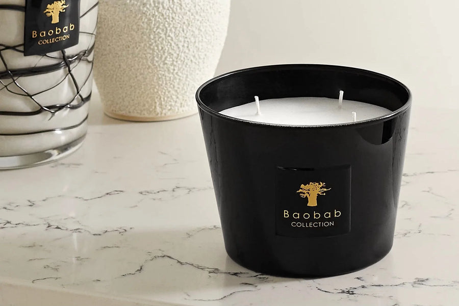 Baobab Encre De Chine Candle Max 10 MAX10ENC Spacio India