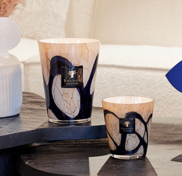Baobab Stones Lazuli Candle Max 16 Spacio India