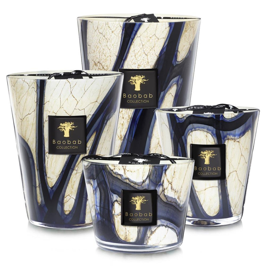 Baobab Stones Lazuli Candle Max 16 Spacio India