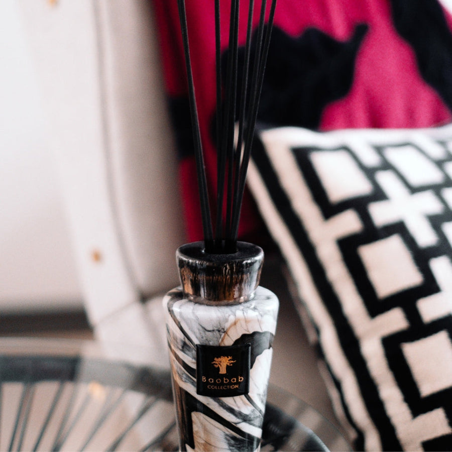 Patterned Diffuser Stones Marble 2L Fragrance Diffuser by Baobab | Spacio