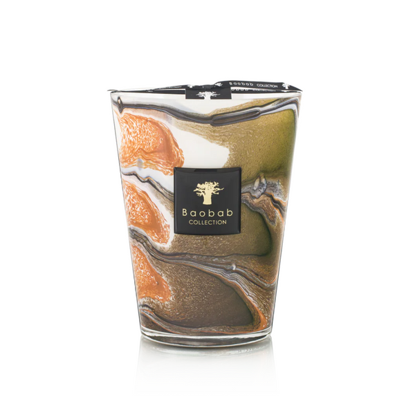Baobab Delta Okavango Candle Max 24 on a white back ground available at Spacio India for luxury home decor collection of Aromatic Candles.