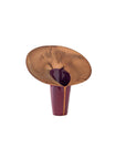 Decorative vase with a unique design on a white background from Bosa on a white background available at Spacio retail stores in Mumbai & Kolkata. 