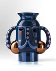 Bosa King Vase Peacock Blue Baile AH81GB149