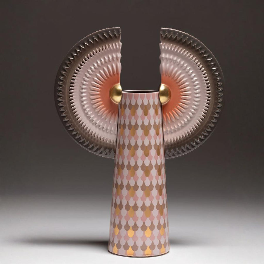 Solardisc Bird Vase 1926 Sculpture by Bosa | Spacio