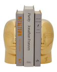 JA Brass Atlas Bookends