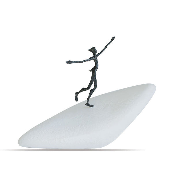 A new Butzon & Bercker sculpture, "On The Way To New Horizons," symbolizing new horizons.