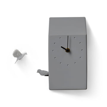 Clock Haoshi Cuckoo Home - Dark Gray Spacio India