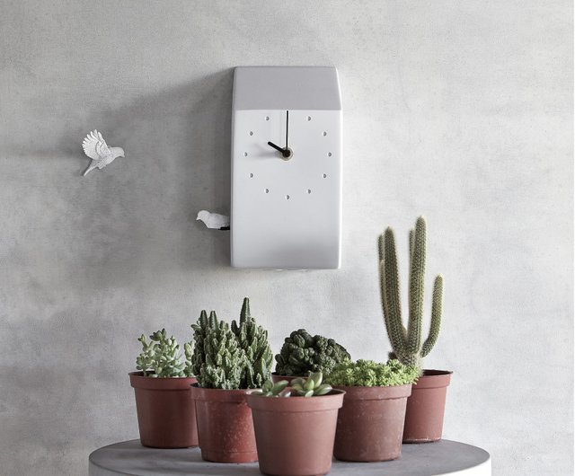 Clock Haoshi Cuckoo Home - Gray Spacio India