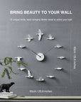 Clock Haoshi Migrantbird X - O Form Spacio India
