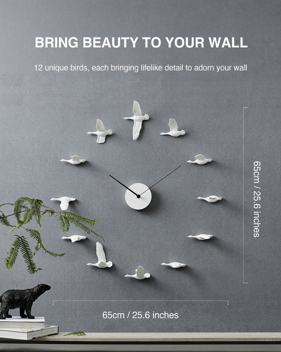 Clock Haoshi Migrantbird X - O Form Spacio India