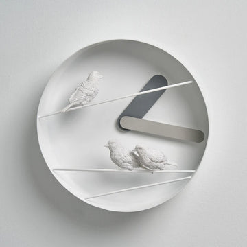 Clock Haoshi Sparrow - Gray Spacio India