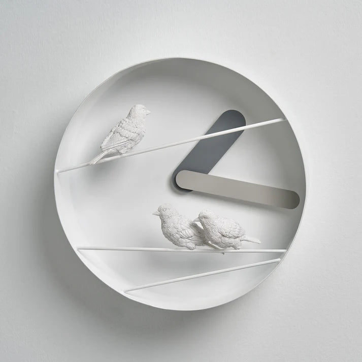 Clock Haoshi Sparrow - Gray Spacio India