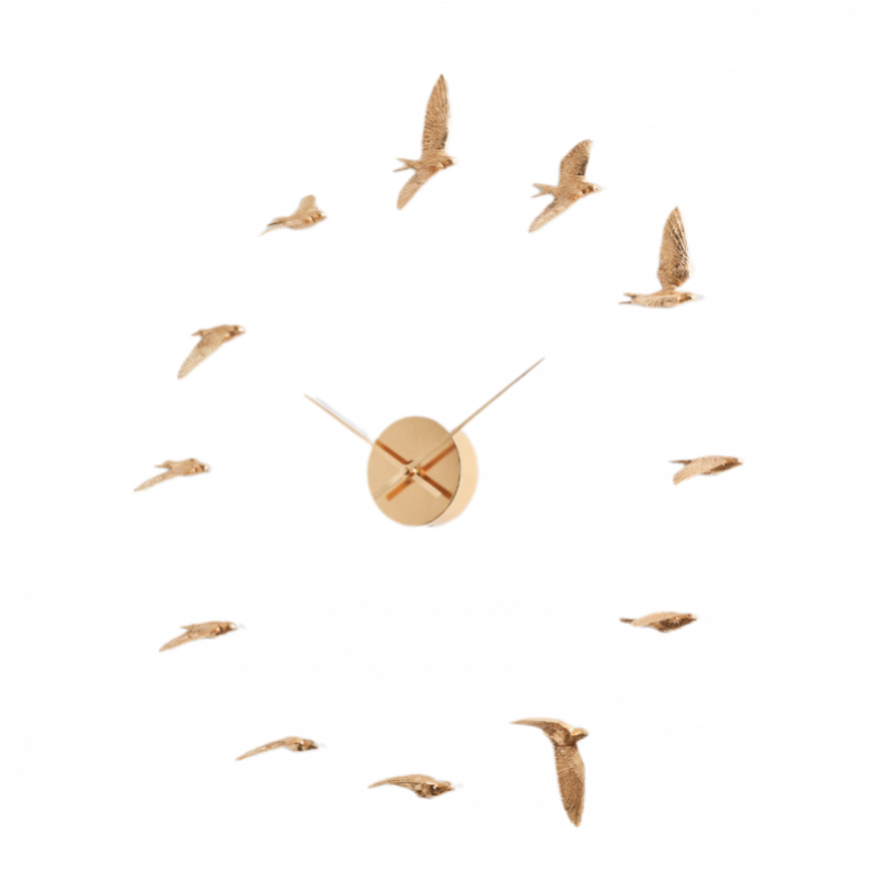 Clock Haoshi Swallow - Gilded Edition Spacio India