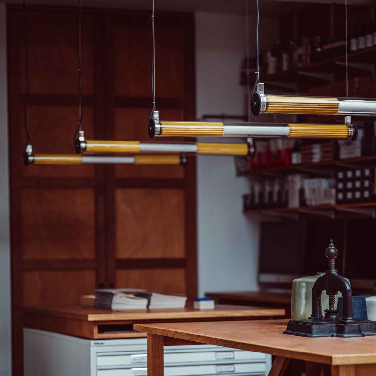 Series of In the Tube horizontal lights from DCW Editions 