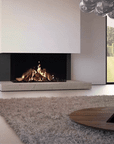 Maestro 105/3 indoor gas fireplace from Dru available at Spacio in India