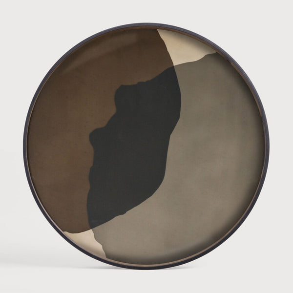 Ethnicraft Combined Dots Graphite XL Tray