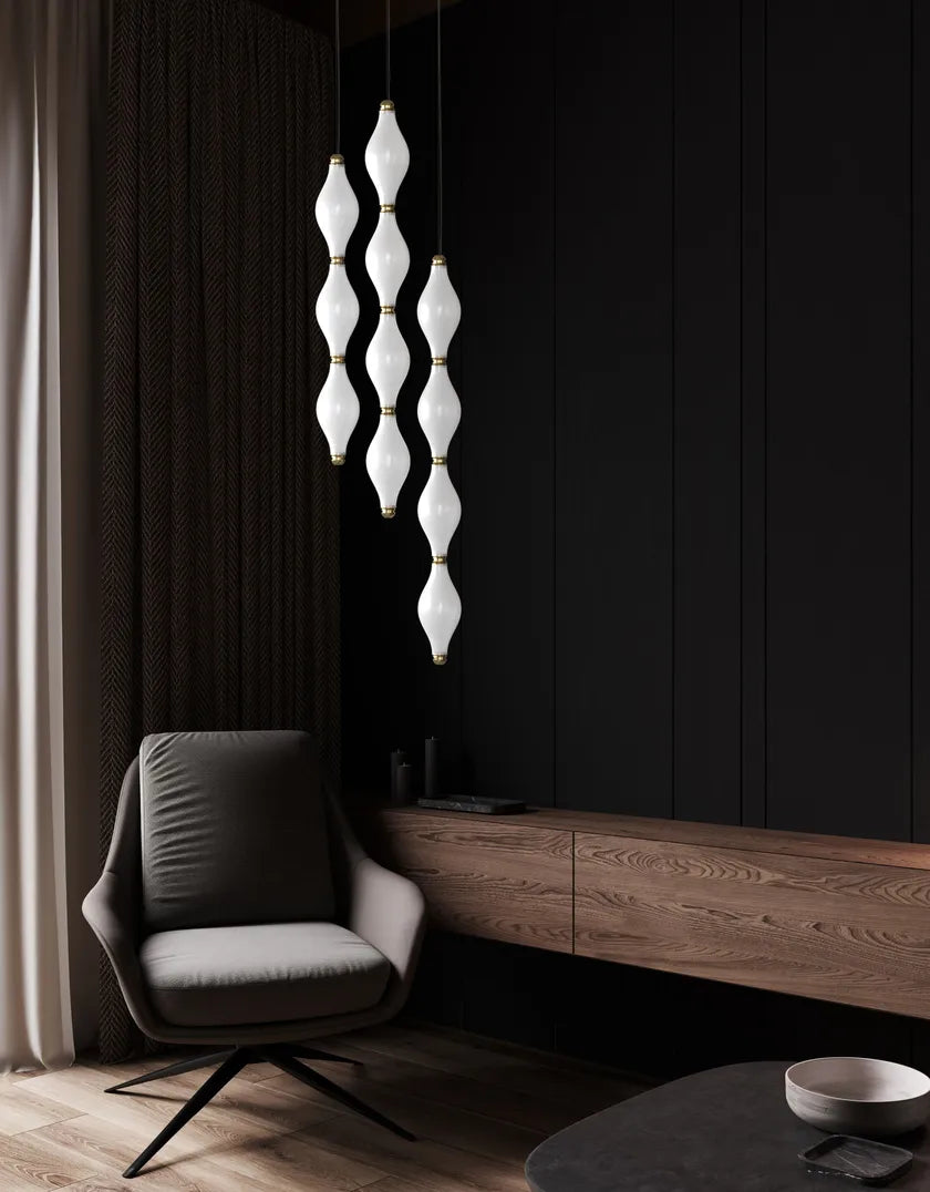 Euroluce Lampadari Dewy Italian Pendant Lamp by Spacio India.
