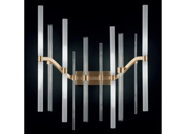 Euroluce Lampadari Neva Glass Wall Lamp by Spacio India.