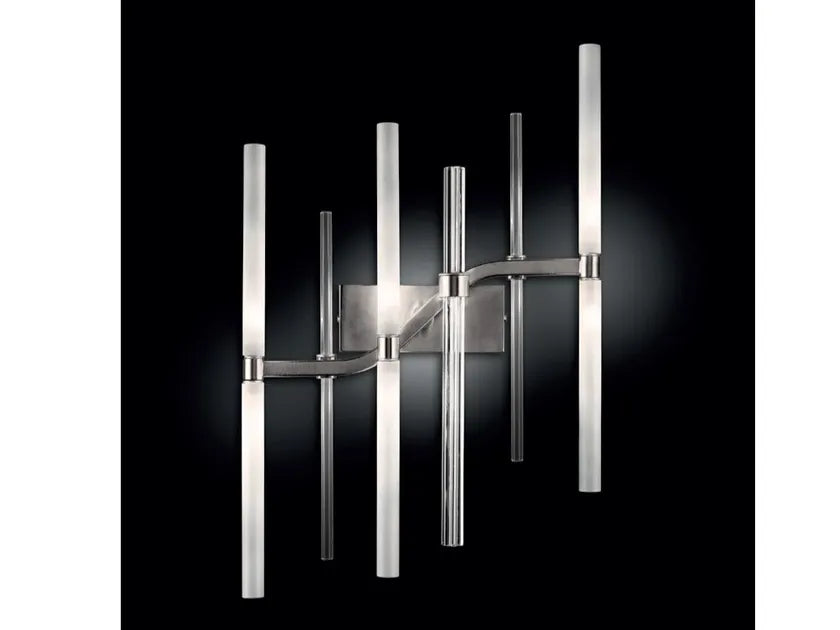 Euroluce Lampadari Neva Glass Wall Lamp by Spacio India.