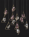 Euroluce Lampadari Cryrock Italian Crystal Pendant Lamp by Spacio India