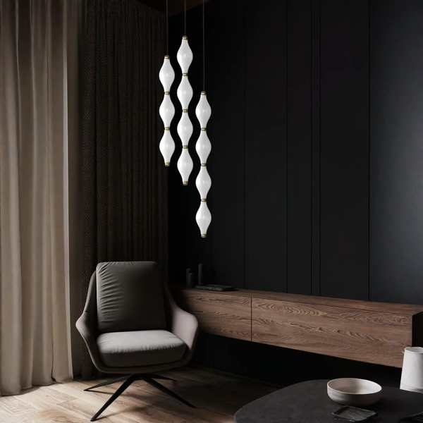 Euroluce Lampadari Dewy Italian Pendant Lamp by Spacio India.