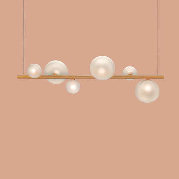 Euroluce Lampadari Bubbles Glass Suspension by Spacio India.