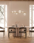 Euroluce Lampadari Bubbles Glass Suspension by Spacio India.
