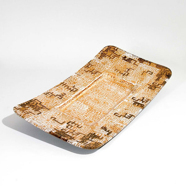 Evans Atelier Labyrinth Rectangular Platter