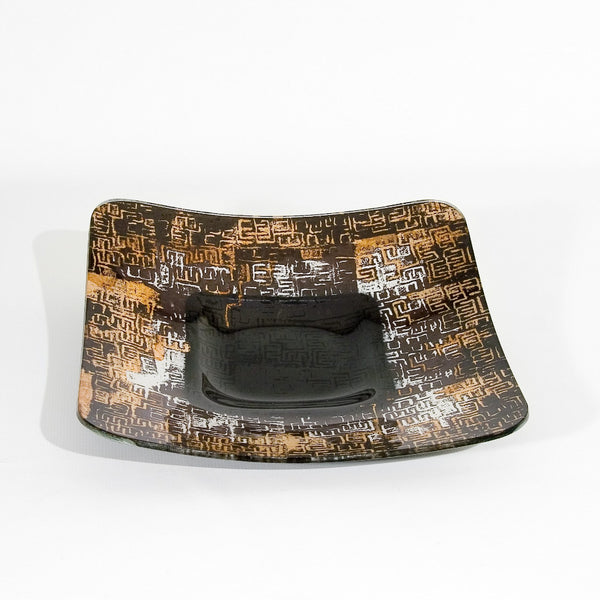 Evans Atelier Labyrinth Square Platter