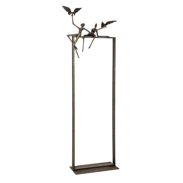 A Gardeco Bronze Sculpture Love Birds (Limited Edition) by Gardeco.