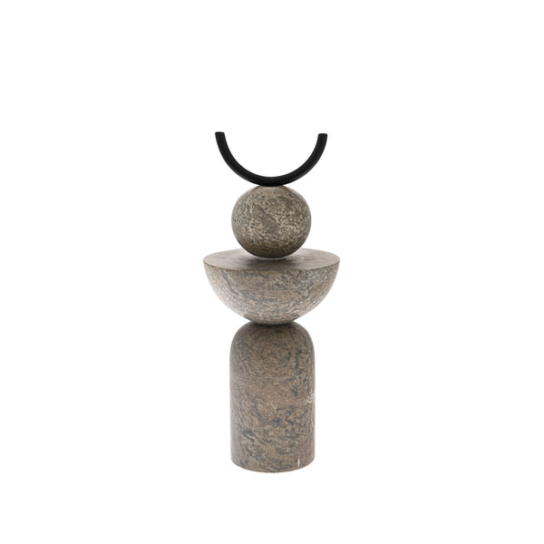 Constantin Totem 01 Mixed Media Sculpture