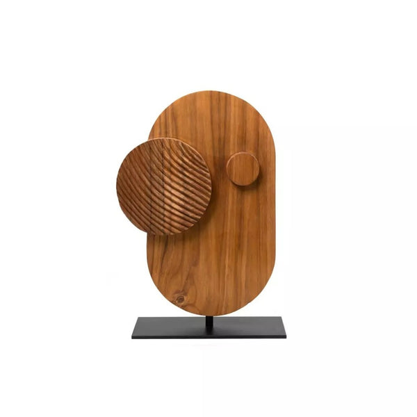 Eclipse Wood Sculpture