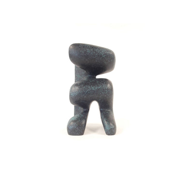 Abstract sculpture on a white background