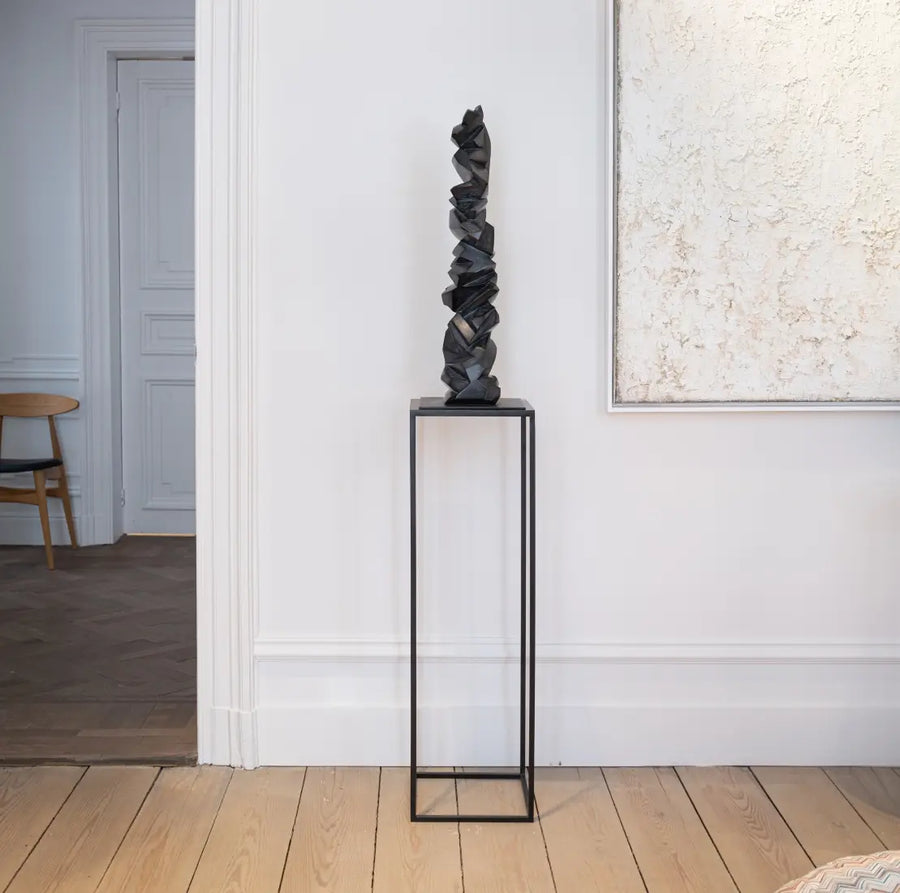 Artistic display of the Gardeco Storm Bronze Sculpture (Limited Edition) in a curated interior space, underlining its decorative appeal at Spacio India.