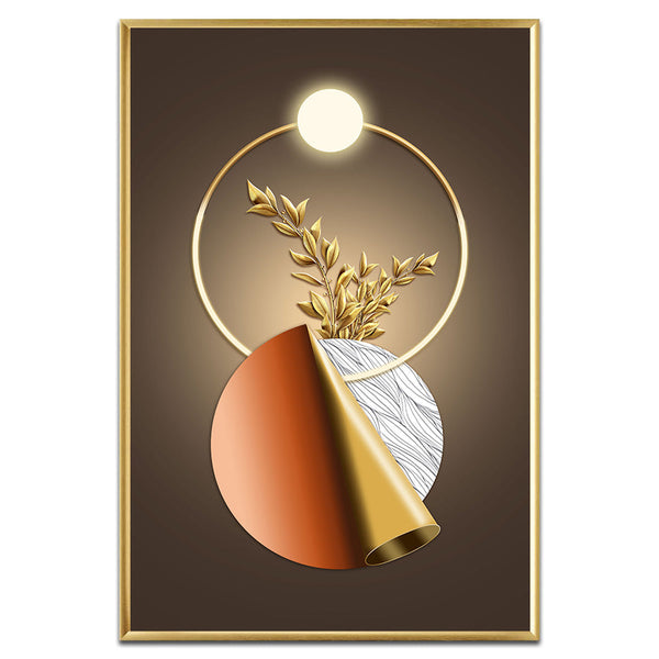 Gilded Arboreal Serenity Wall Art