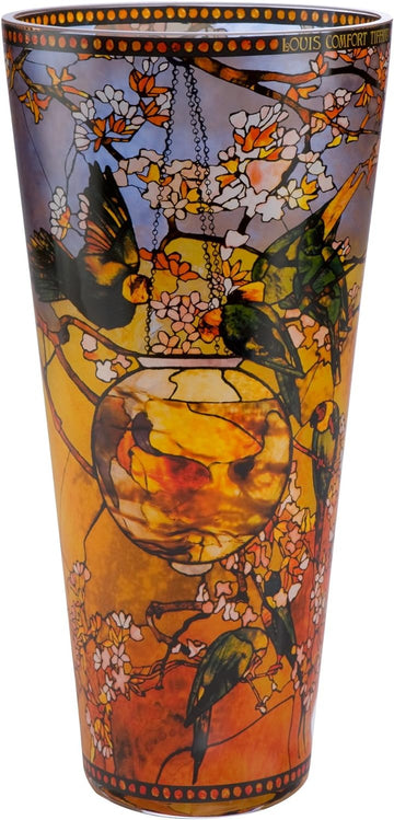 Goebel Glass Vase Louis Comfort Tiffany Parakeets 66487821