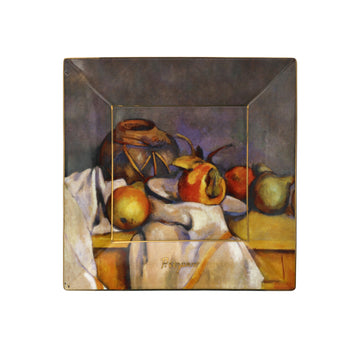 Peter Paul Gauguin's masterpiece, "Pomegranate Plate," is a captivating still life that showcases his masterful use of color and texture. The Goebel Paul Cezanne Still Life with Pears Bowl Large 67110111, fine bone china bowl featured in
