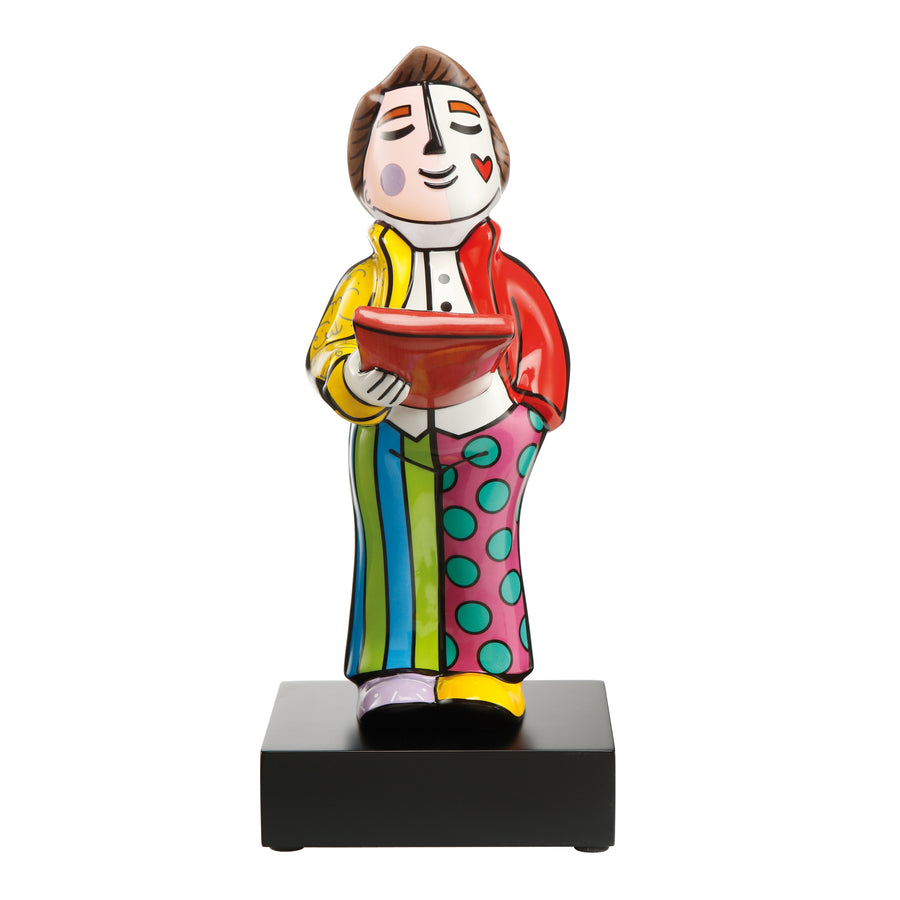 Goebel Romero Britto Singer Porcelain Sculpture (Limited Edition)