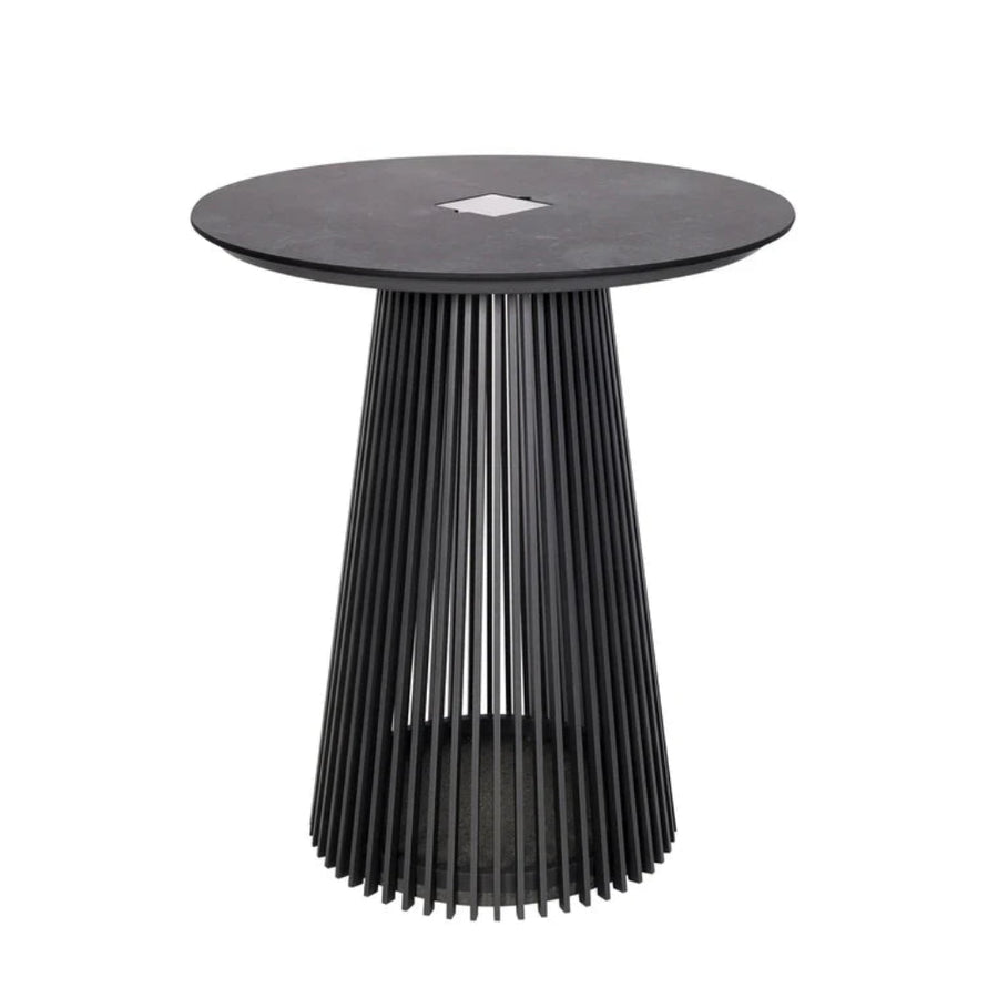 Halo High Dining Glow Table Solar Light Furniture by Les Jardins | Spacio