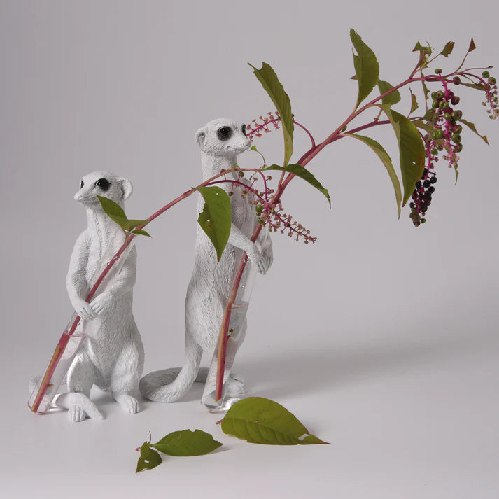 Haoshi Meerkat Vase Sit 02 Spacio India