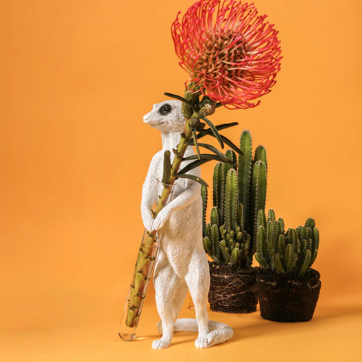 Haoshi Meerkat Vase Stand 01 Spacio India