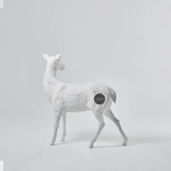 Haoshi Deer Floor Vase Sculpture Spacio India