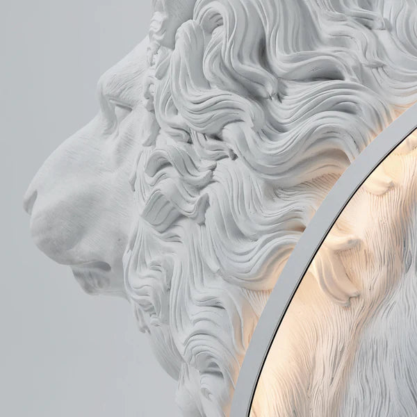 Haoshi Lion Sculpture Lighting Spacio India