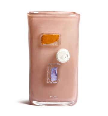 Canvas High Zefiro Glass Vase
