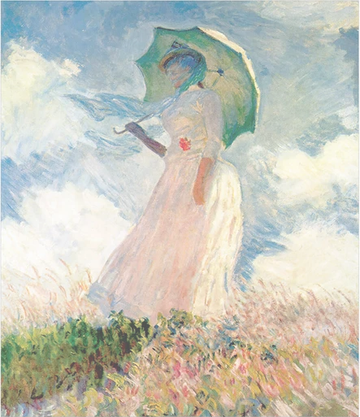 Affreschi Classic Impressionism The Stroll Claude Monet IM 100712