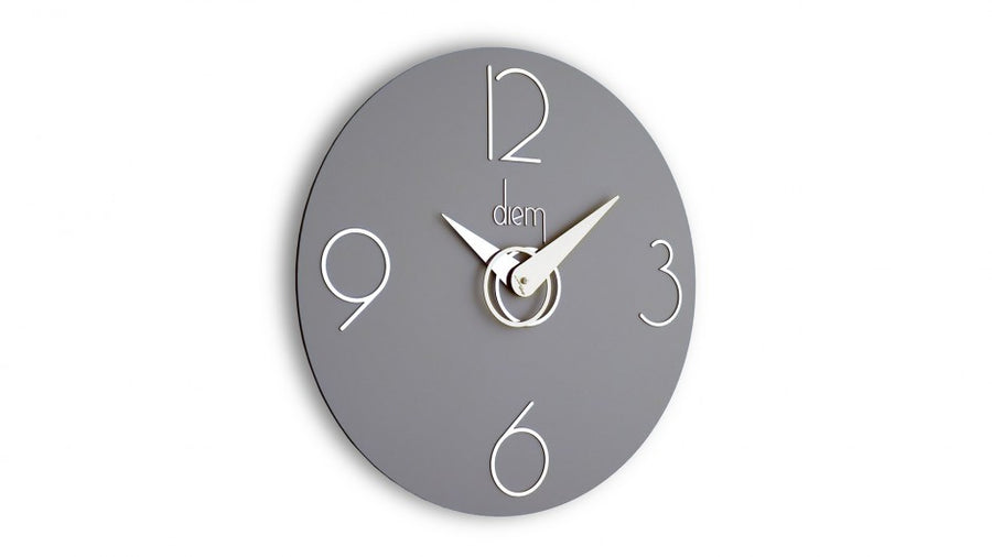 Incantesimo Diem Grey Wall Clock Spacio India